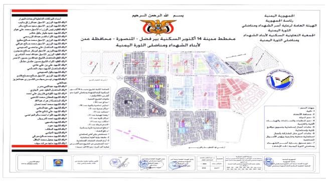 
                     هام : الاعلان عن بدء مرحلة تدشين مدينة الشهداء في العاصمة عدن (تفاصيل)