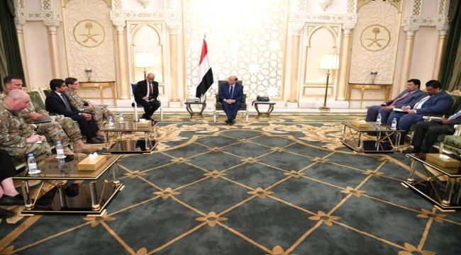 
                     الرئيس هادي يؤكد مستوى العلاقة والتعاون المشترك بين اليمن وأمريكا بمختلف المجالات