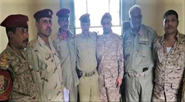 
                     العولي يباشر قيادة الشرطة العسكرية فرع عدن