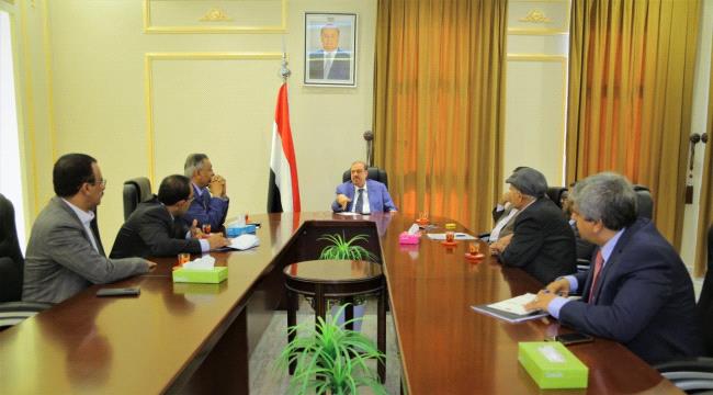 
                     هيئة رئاسة مجلس النواب تناقش الترتيبات اللازمة لانعقاد المجلس في عدن