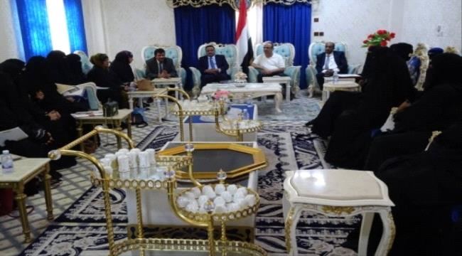 
                     نائب رئيس الوزراء وزير الداخلية يلتقي القيادات النسوية بالمهرة 